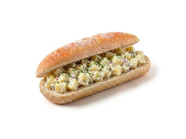 Broodje aardappelsla