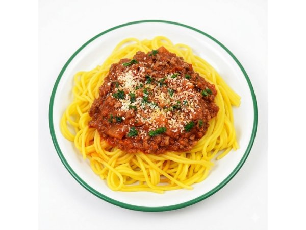 Spaghetti van het huis